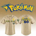 Limited Edition Pokémon Go Blue Jays Jersey - Pikachu Design For Fans!
