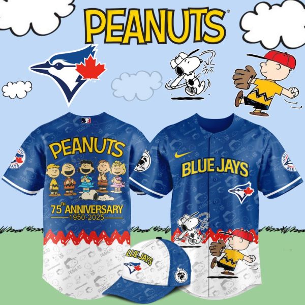 Celebrate Peanuts 75Th With Limited Edition Blue Jays Jersey