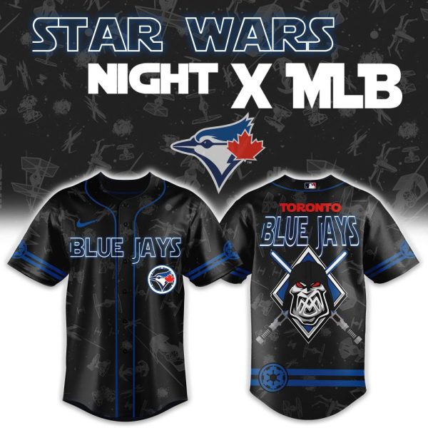 Star Wars X Mlb Toronto Blue Jays Limited Edition Jersey – Galactic Style!