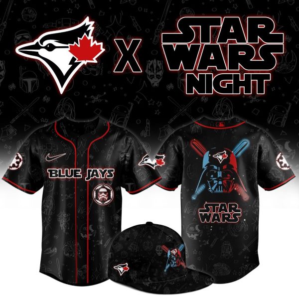 Limited Edition Blue Jays X Star Wars Night Jersey - Ultimate Fan Gear!