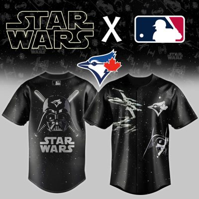 Star Wars X Mlb Blue Jays Jersey - Limited Edition Sci-Fi Baseball Apparel
