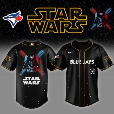 Limited Edition Star Wars Blue Jays Jersey - Official Mlb Apparel For Fans