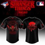 Exclusive Blue Jays X Stranger Things Night Jersey – Limited Edition Fan Gear!