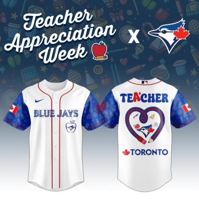 Limited Edition Blue Jays Teacher Appreciation Jersey – Celebrate Educators!