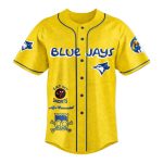 Limited Edition Blue Jays X The Simpsons Jersey – Vibrant Yellow, Iconic Design, Perfect For Fans!