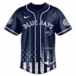 Stylish Blue Jays Coast Guard Jersey - Patriotic Design, Perfect For Fans!