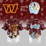 Official W X Bluey Kids' Baseball Jersey – Limited Edition Fun Sportswear