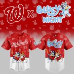 Exclusive Nationals X Bluey Night Jersey – Limited Edition Kids' Baseball Shirt