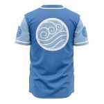 Waterbenders Blue Baseball Jersey - Anime-Inspired Sportswear For Fans
