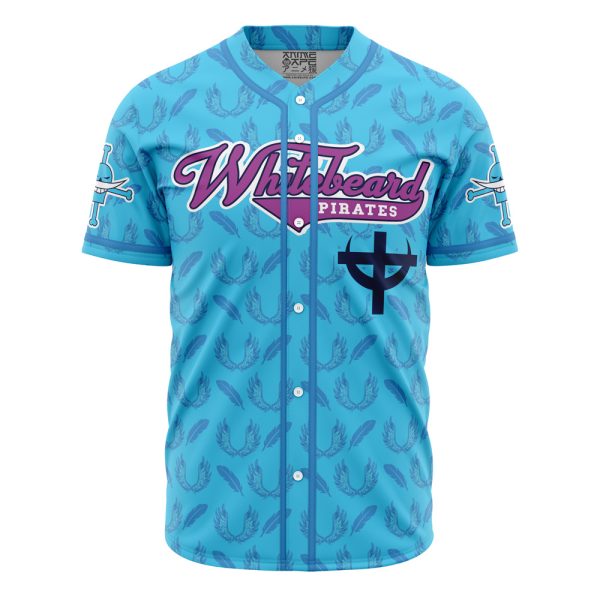 Anime-Inspired Blue Pirate Jersey - Unique Design, Perfect For Fans & Casual Wear