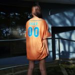 Anime-Inspired Z Fighters Baseball Jersey - Bold Orange & Blue Design For Fans