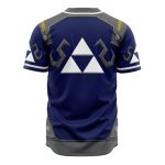 Epic Gamer Baseball Jersey - Blue & Red Design , Unisex Cosplay Shirt For Fans
