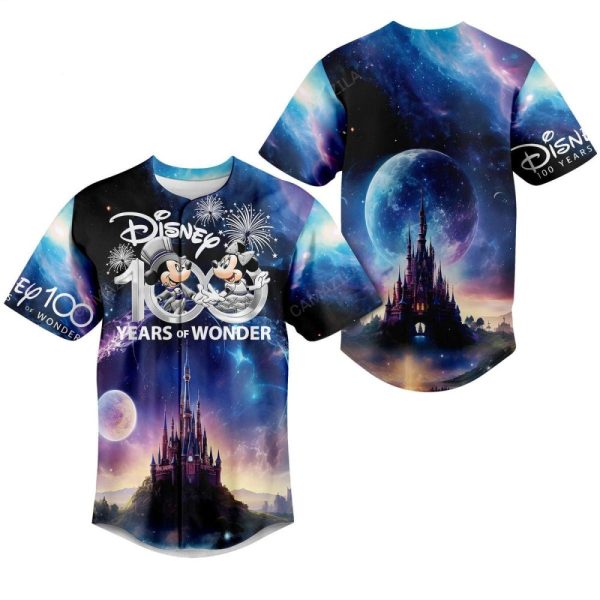 Disney 100Th Anniversary T-Shirt - Celebrate With Mickey & Castle Design