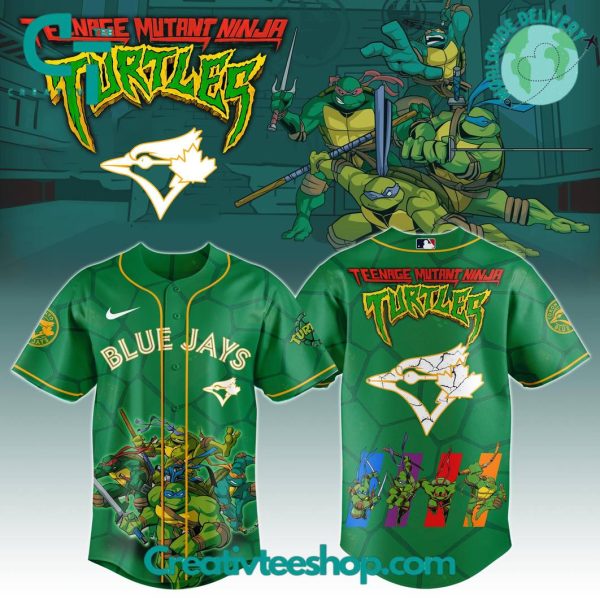 Toronto Blue Jays Mlb X Teenage Mutant Ninja Turtles Special Baseball Jersey