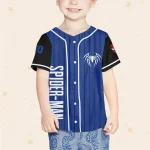 Custom Spider-Man Baseball Jersey - Personalized Name & Number For Kids/Youth/Adults