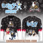 Grand Rapids Griffins Bluey Night Game Hockey Jersey