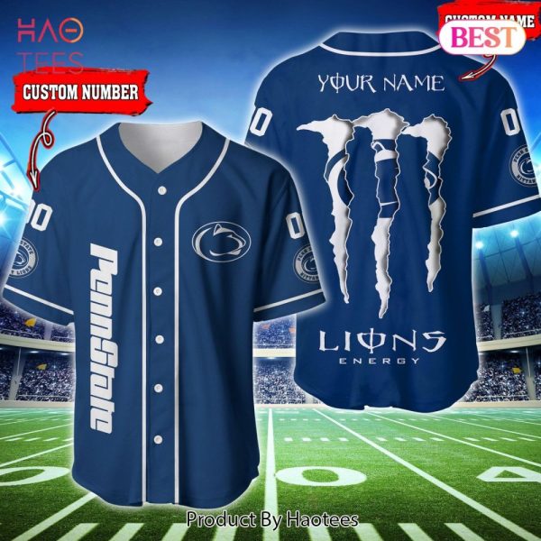 Customizable Blue Baseball Jersey - Add Your Name & Number - Perfect For Sports Fans!