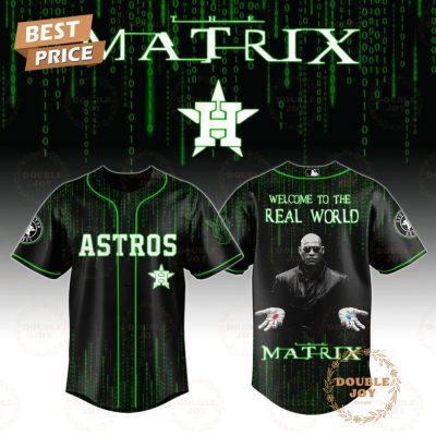Houston Astros X Matrix "Welcome To The Real World" 2025 Special Edition Baseball Jersey
