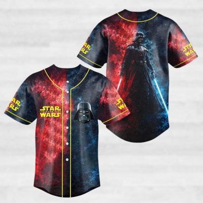 Star Wars Darth Vader Baseball Jersey - Epic Galactic Style For Fans
