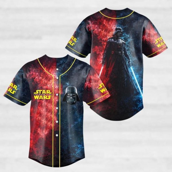 Star Wars Darth Vader Baseball Jersey - Epic Galactic Style For Fans