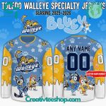 Toledo Walleye X Bluey Day 2025 Hockey Jersey