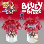 Los Angeles Angels Mlb X Bluey Night 2025 Limited Edition Baseball Jersey