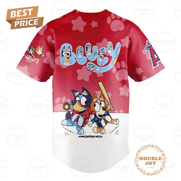 Los Angeles Angels Mlb X Bluey Night 2025 Limited Edition Baseball Jersey