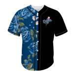 Los Angeles Dodgers Blue Rose Split Baseball Jersey