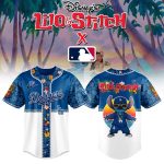 Los Angeles Dodgers Mlb X Bluey And Bingo Special Edition Custom Baseball Jersey