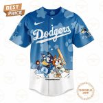 Los Angeles Dodgers Mlb X Bluey Night 2025 Limited Edition Baseball Jersey