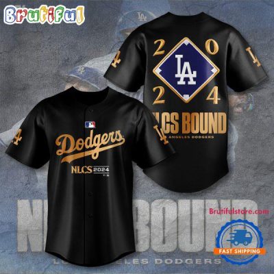 Los Angeles Dodgers Nl West Division Champions 2024 Baseball Jersey