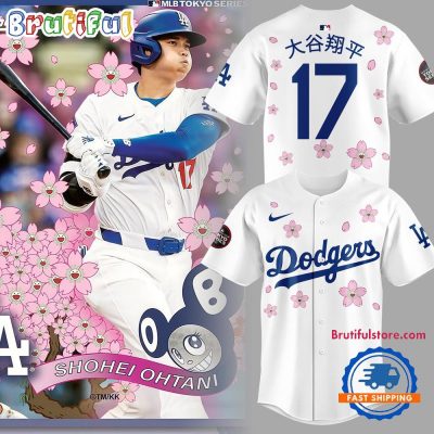 Los Angeles Dodgers Tokyo Series 2025 Limited Edition Design Baseball Jersey
