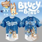 Los Angeles Dodgers X Bluey And Bingo 2025 Baseball Jersey