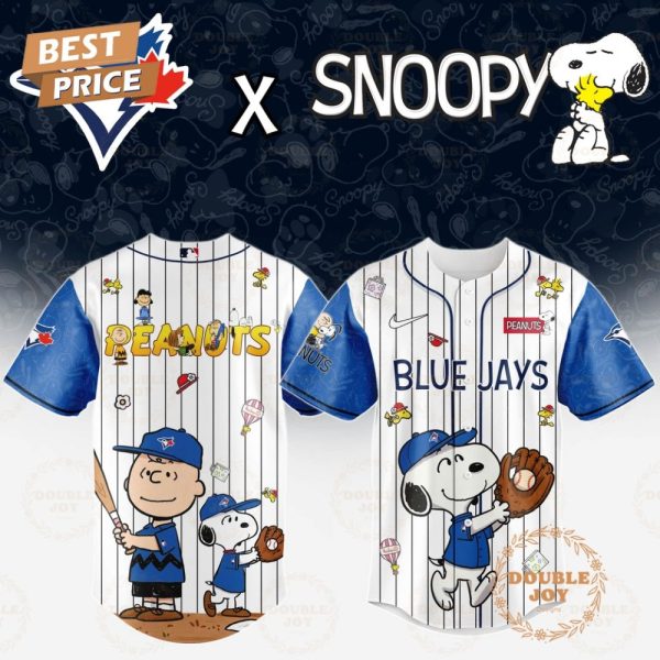 Toronto Blue Jays X Snoopy 2025 Limited Edition Baseball Jersey