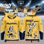 Nashville Predators Bluey And Bingo Jersey