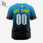 Stylish Philly Baseball Jersey - Blue & Black Gradient, Comfortable Fit, Unisex Design, Perfect Gift For Fans - Limited Edition