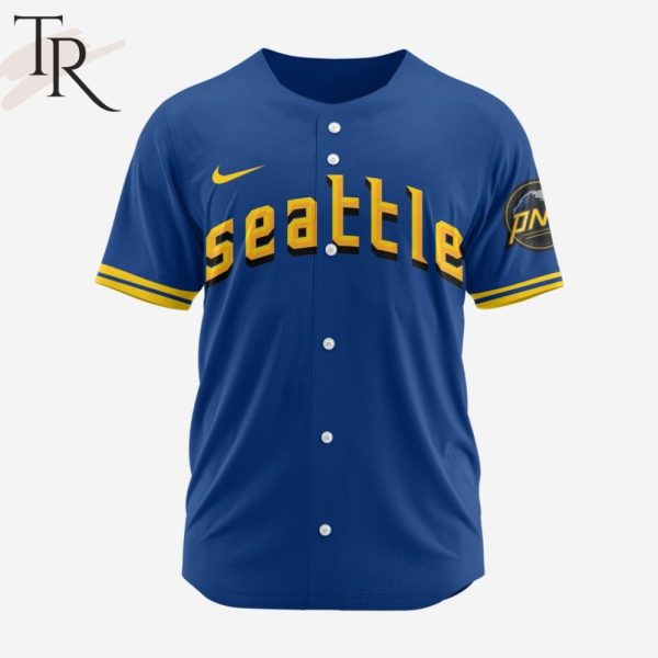 Seattle Blue Baseball Jersey – Premium Athletic Wear For Fans & Players