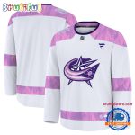 Nhl Columbus Blue Jackets 2024 Hockey Fights Cancer Practice Jersey Shirt