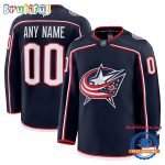 Nhl Columbus Blue Jackets Home Premium Custom Hockey Jersey