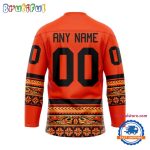 Nhl Columbus Blue Jackets National Day For Truth And Reconciliation Design Hockey Jersey, Sport Jersey Shirt