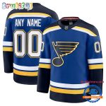 Nhl St. Louis Blues Home Premium Custom Hockey Jersey