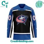 Nhl Columbus Blue Jackets Personalized Reverse Retro Hockey Jersey