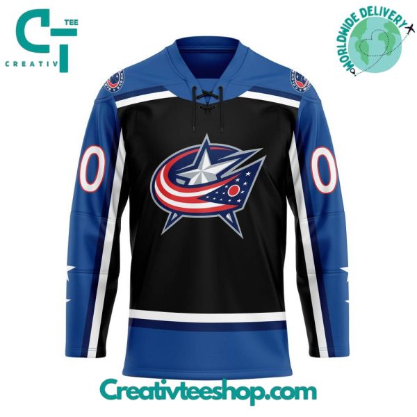 Nhl Columbus Blue Jackets Personalized Reverse Retro Hockey Jersey