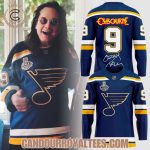 Ozzy Ozbourne X St. Louis Blue Thank You For The Memories Jersey