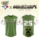 Premium Mlb Toronto Blue Jays X A Minecraft Movie Custom Baseball Jersey