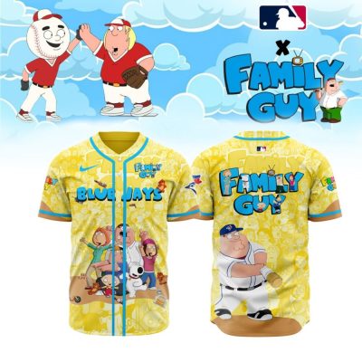 Premium Mlb Toronto Blue Jays X Family Guy Custom Baseball Jersey