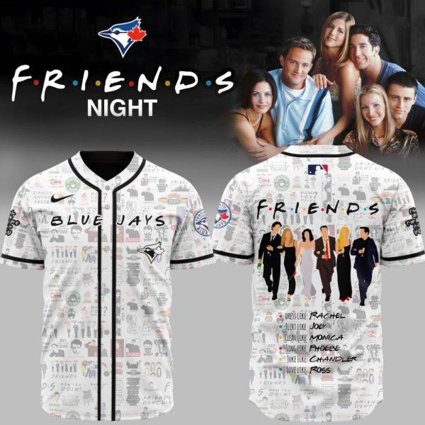 Premium Mlb Toronto Blue Jays X Friends Custom Baseball Jersey