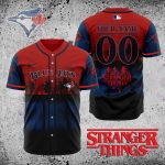 Premium Mlb Toronto Blue Jays X Stranger Things Custom Baseball Jersey