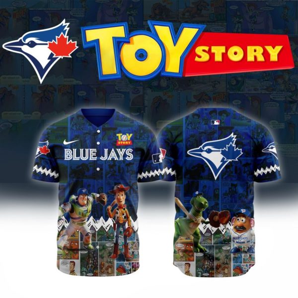 Premium Mlb Toronto Blue Jays X Toy Story Custom Baseball Jersey