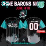Jersey Shore Blueclaws X Shine Barons Night 2025 Personalized Baseball Jersey